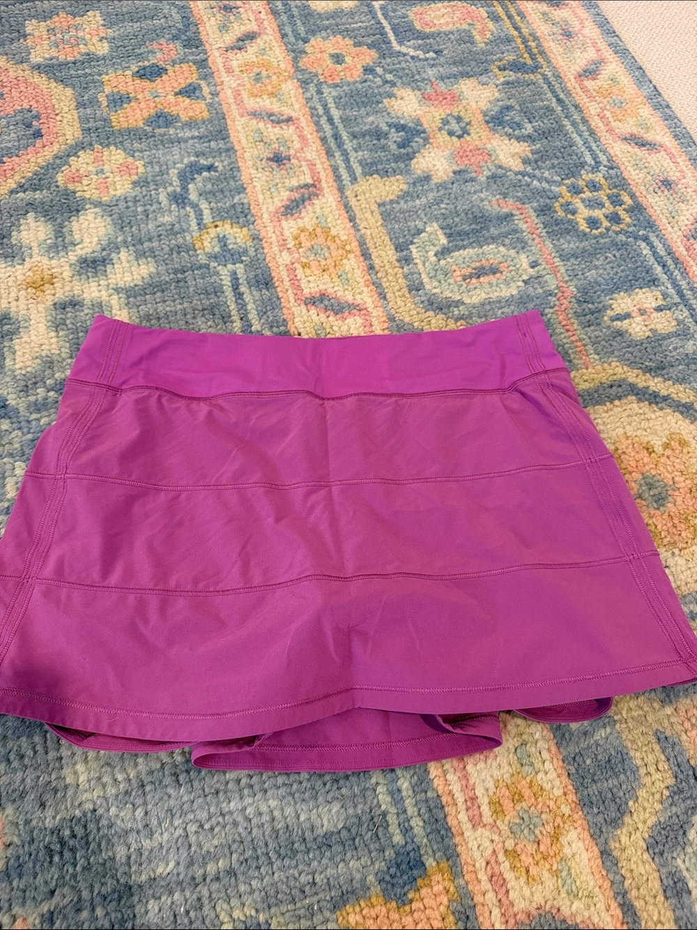 lululemon athletica Women's Pace Rival Skort in Bright Magenta, mid rise
